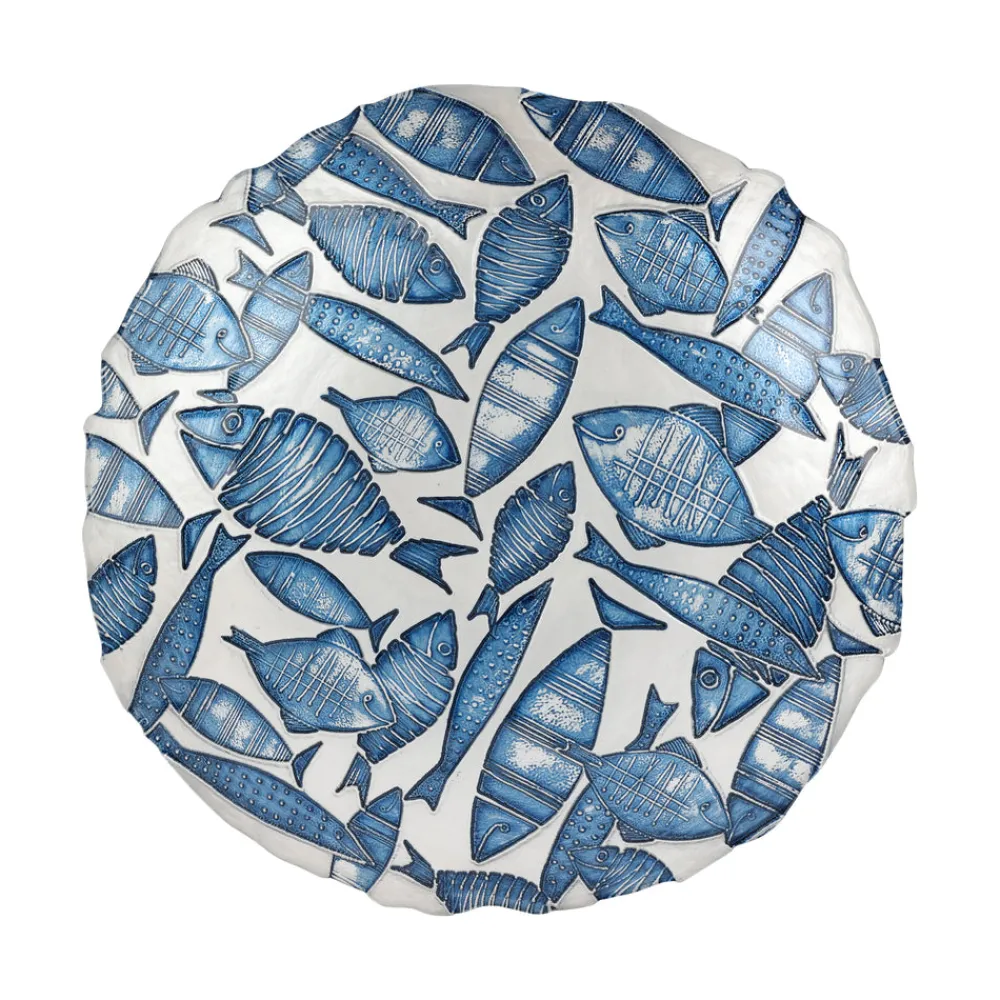 VIETRI Dinnerware|Isola Glass Shallow Bowl