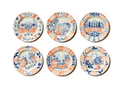 Laboratorio Paravicini Dinnerware|Italian Views Plates Collection, Set of 6