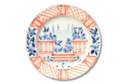 Laboratorio Paravicini Dinnerware|Italian Views Plates Collection, Set of 6