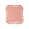 Loulou La Dune Place Settings & Linens|Ivy Placemat and Napkin Set in Pink