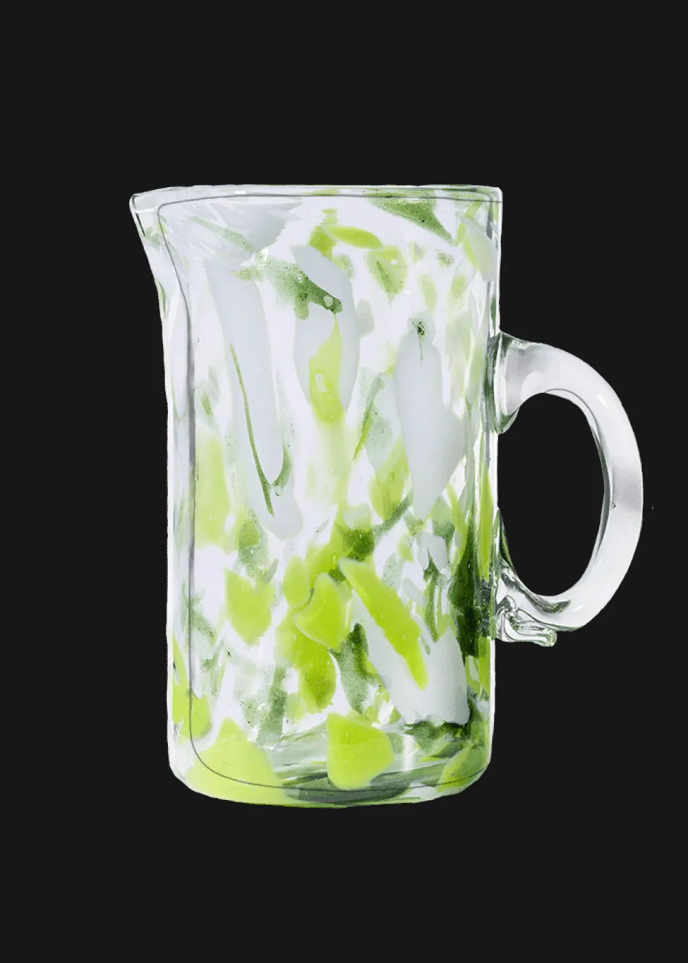 Late Afternoon Glassware|Jardin Green Jug