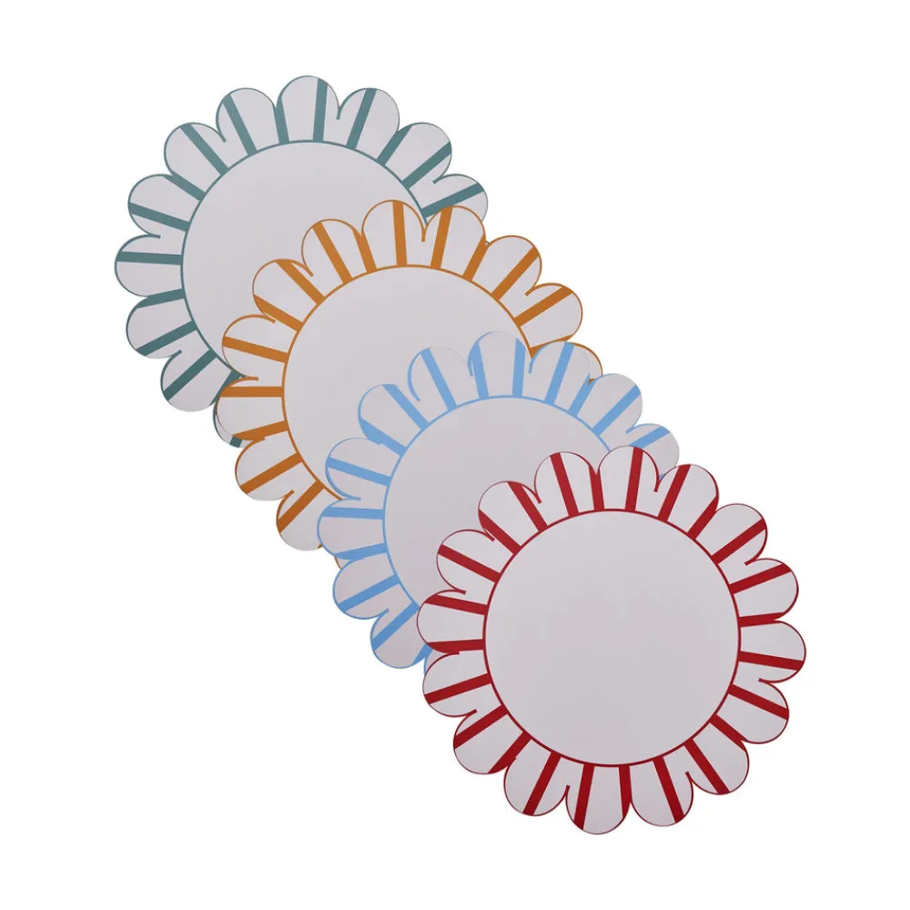 Misette Place Settings & Linens|Jardin Hardwood Placemats, Set of 4