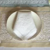 Henry Handwork Place Settings & Linens|Jardin Monochrome Cocktail Napkin Set in Six Colors