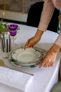 Molecot Dinnerware|Jardin Soup & Pasta Plate