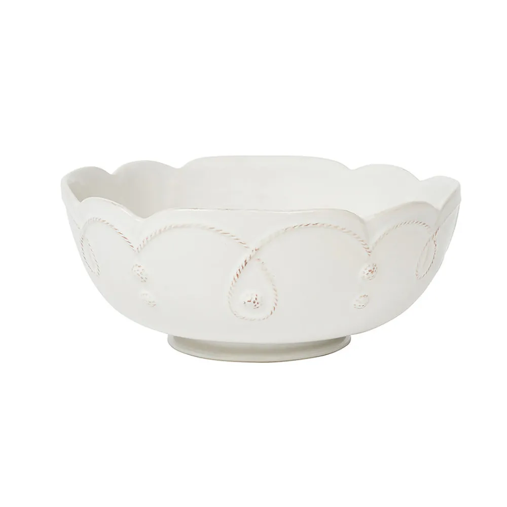 Juliska Dinnerware|Jardins Du Monde 10" Serving Bowl in Whitewash