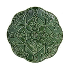 Juliska Dinnerware|Jardins Du Monde Dessert/Salad Plate Assorted, Set of 4 in Basil