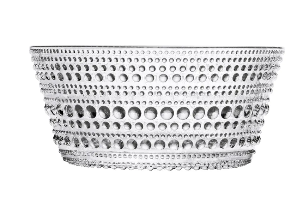 Iittala Dinnerware|Kastehelmi Bowl in Clear, 1.5 qt