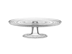 Iittala Dinnerware|Kastehelmi Cake Stand in Clear