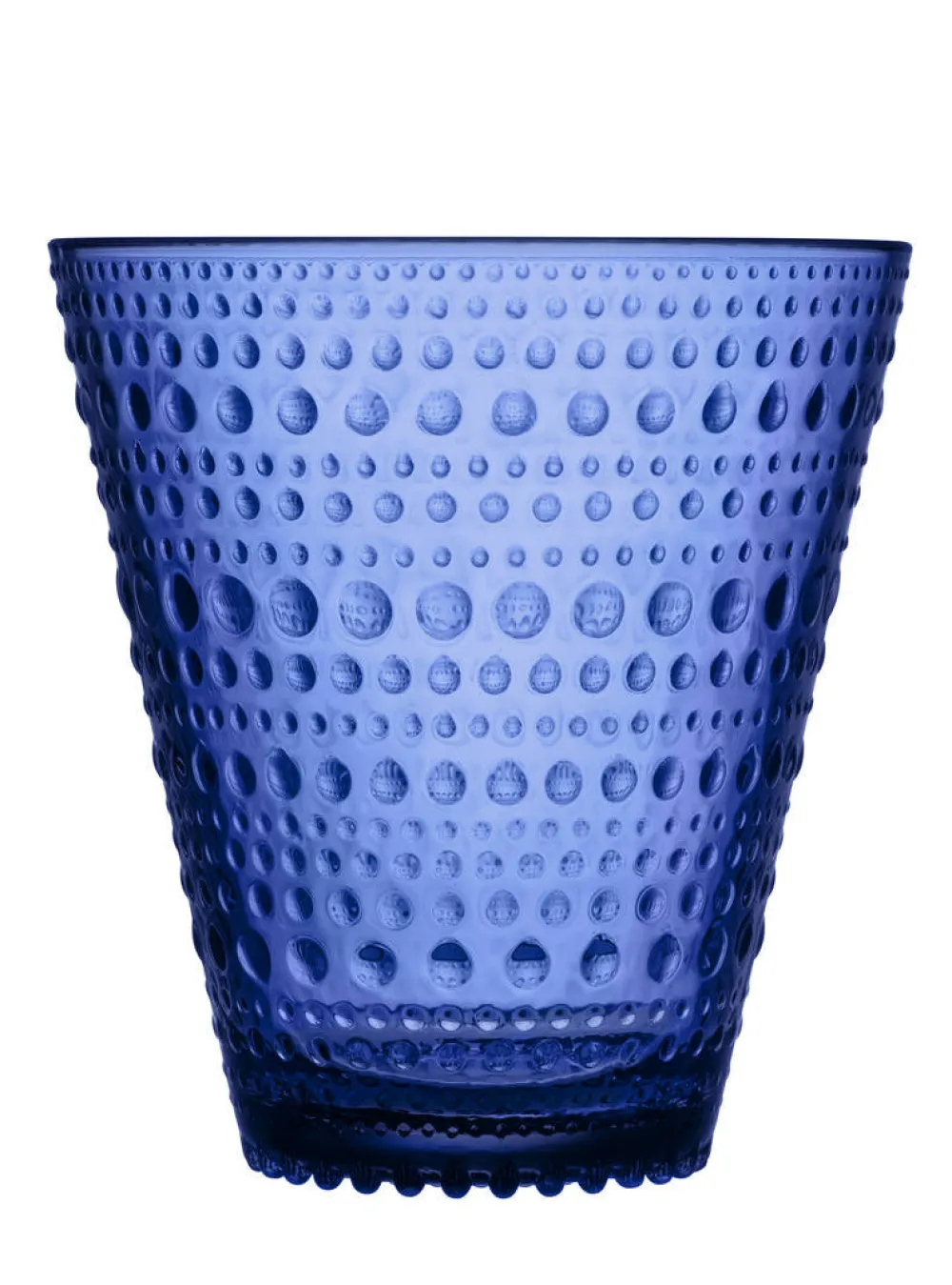 Iittala Dinnerware|Kastehelmi Tumbler 10oz in Ultramarine Blue, Set of 2