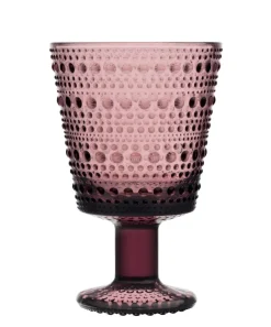 Iittala Glassware|Kastehelmi Universal Glass 8.8oz Calluna 2 Pc