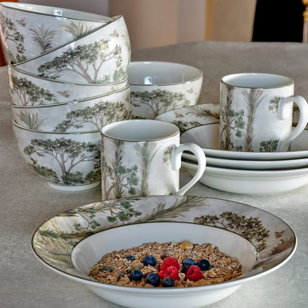 Spode Dinnerware|Kit Kemp Tall Trees Mug, Set of 4