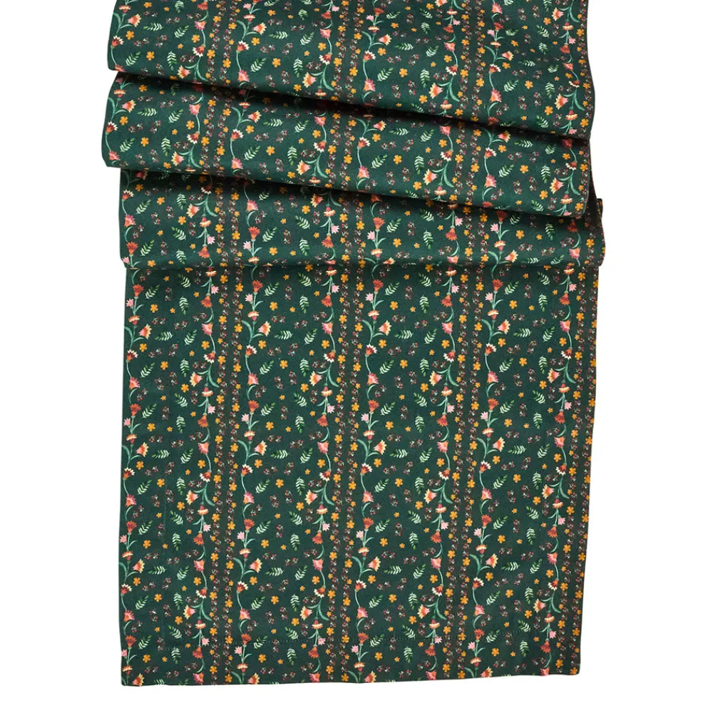 Juliska Place Settings & Linens|Klara 18" x 90" Table Runner in Evergreen