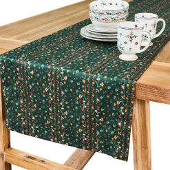 Juliska Place Settings & Linens|Klara 18" x 90" Table Runner in Evergreen