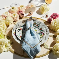 Joanna Buchanan Place Settings & Linens|Knot Napkin Rings, Set of Eight