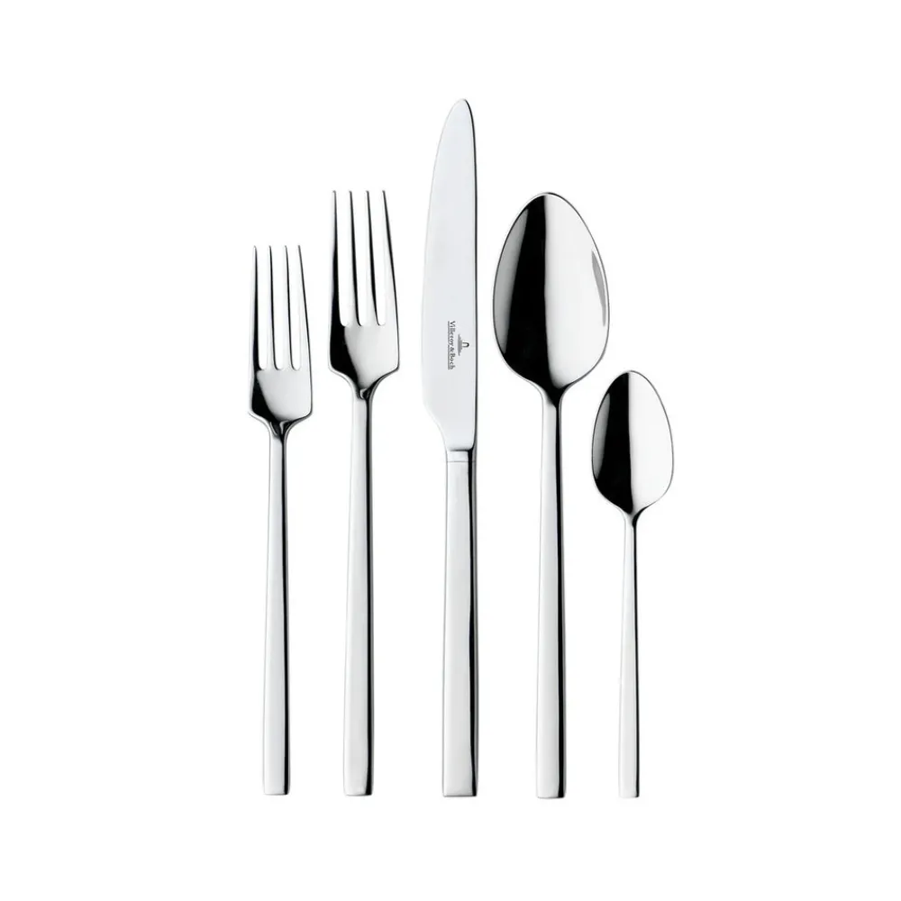 Villeroy & Boch Flatware|La Classica 20-Piece Flatware Set in Silver