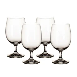 Villeroy & Boch Glassware|La Divina Water Goblet in Clear, Set of 4