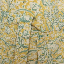 Couleur Nature Place Settings & Linens|La Mer Apron in Aqua & Citrine