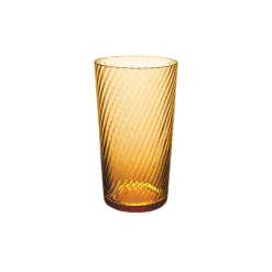 Match Glassware|Lando Highball Glass, Twist Set of 2