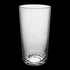 Match Glassware|Lando Highball Glass, Twist Set of 2