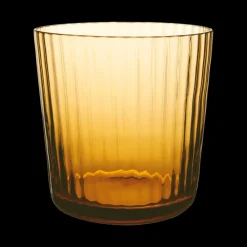Match Glassware|Lando Rocks Glass, Pleat Set of 2