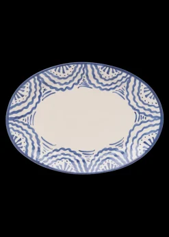 Late Afternoon Dinnerware|Large Blue Platter