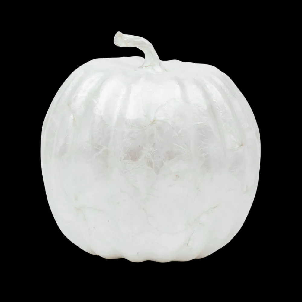 Joanna Buchanan Living|Décor|Large Capiz Pumpkin in Pearl