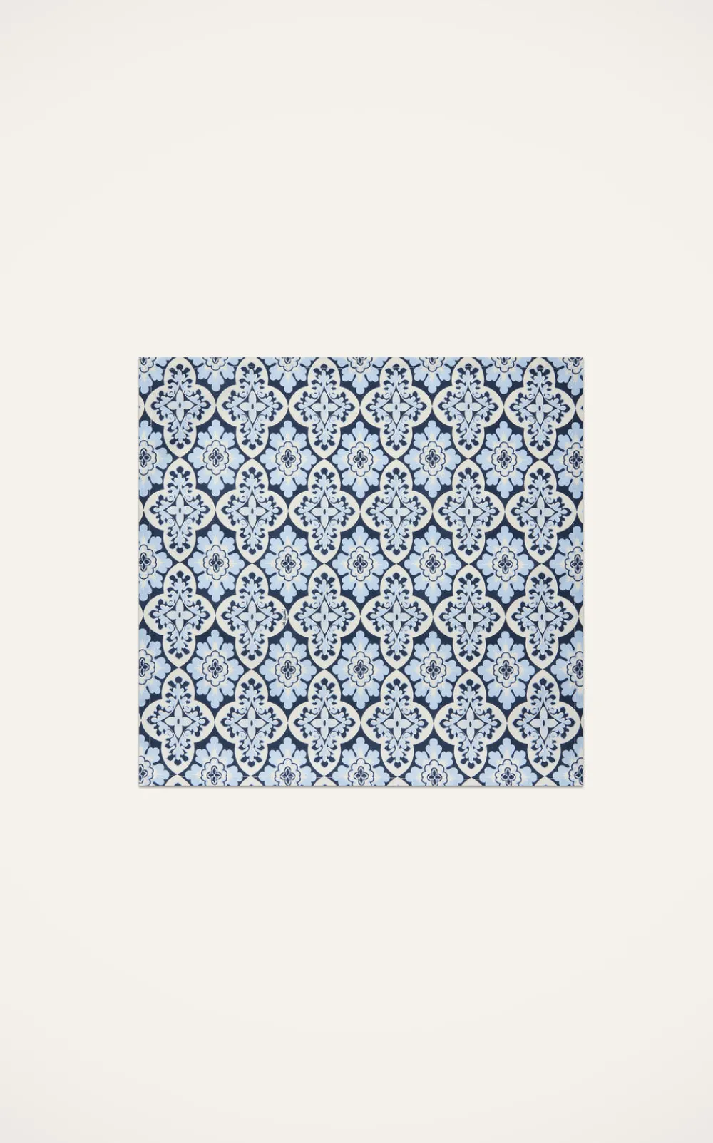La DoubleJ Place Settings & Linens|Large Napkins in Palazzo Blue, Set of 2