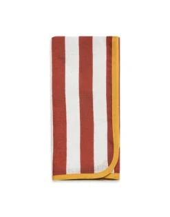 La DoubleJ Place Settings & Linens|Large Napkins in Riviera Mattone, Set of 2