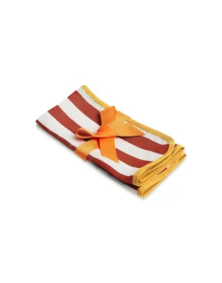 La DoubleJ Place Settings & Linens|Large Napkins in Riviera Mattone, Set of 2