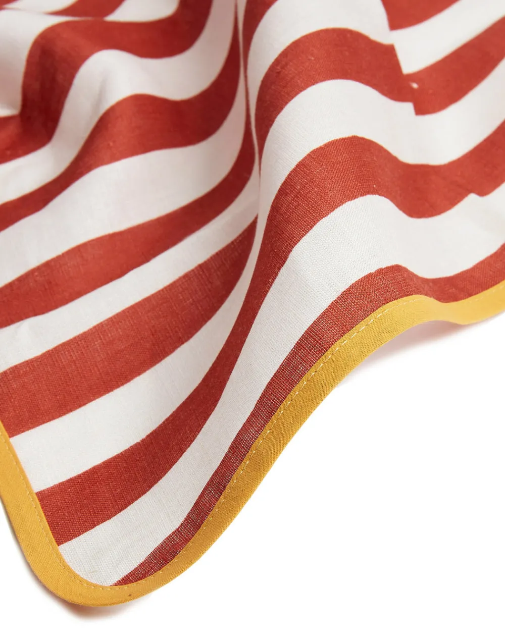 La DoubleJ Place Settings & Linens|Large Napkins in Riviera Mattone, Set of 2