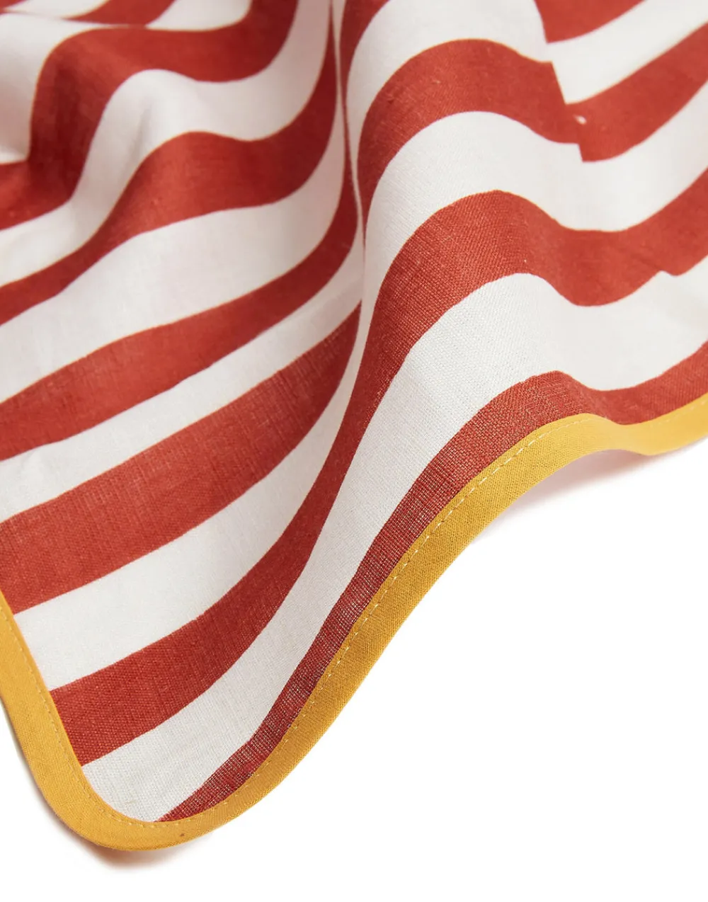 La DoubleJ Place Settings & Linens|Large Napkins in Riviera Mattone, Set of 2