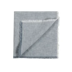 Z.d.G. Place Settings & Linens|Large Soft Dinner Napkin in Ash