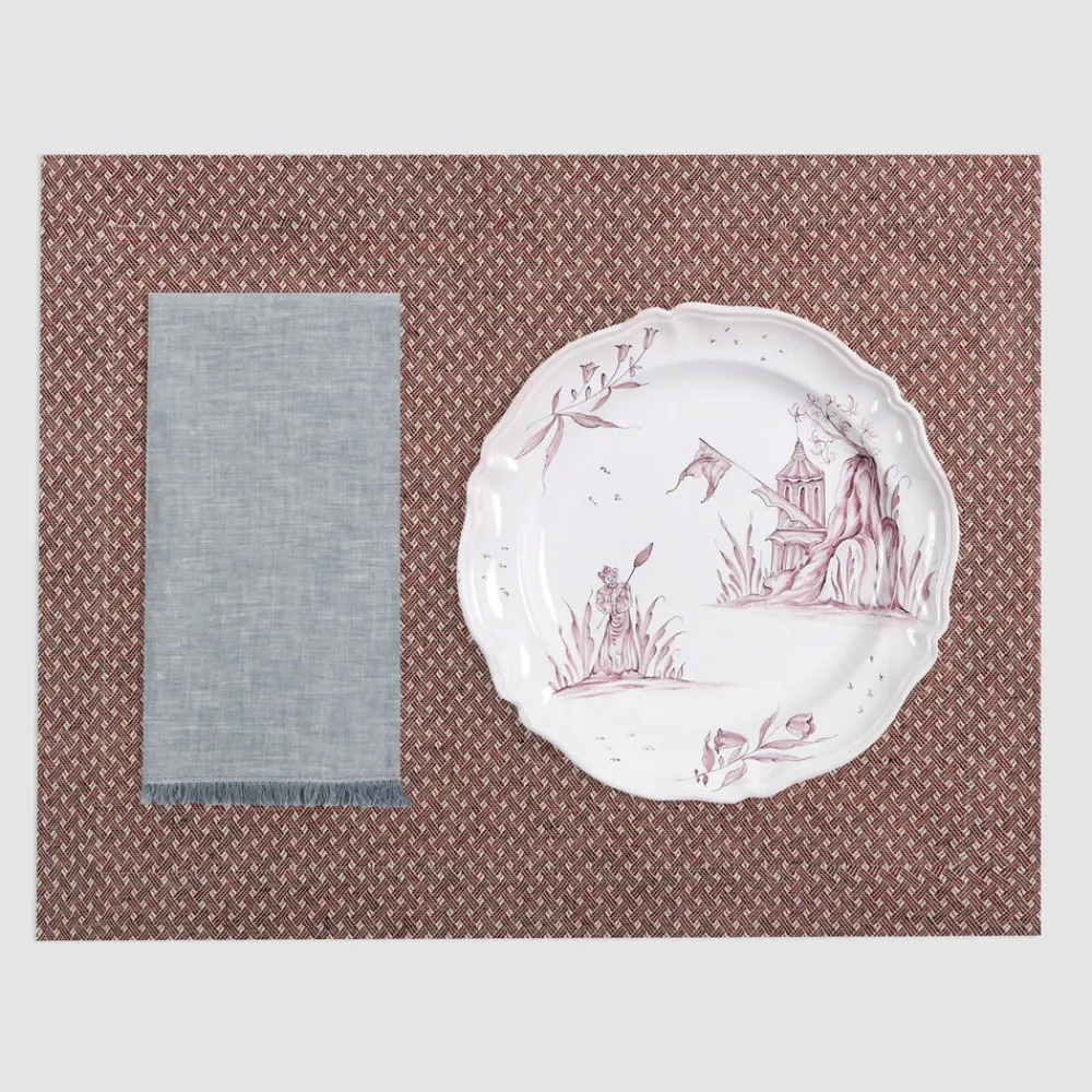Z.d.G. Place Settings & Linens|Large Soft Dinner Napkin in Ash