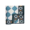 La DoubleJ Place Settings & Linens|Large Tablecloth in Plaza Large Sky Blue