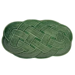 Juliska Dinnerware|Le Panier Mystic Knot 15" Hostess Tray in Basil