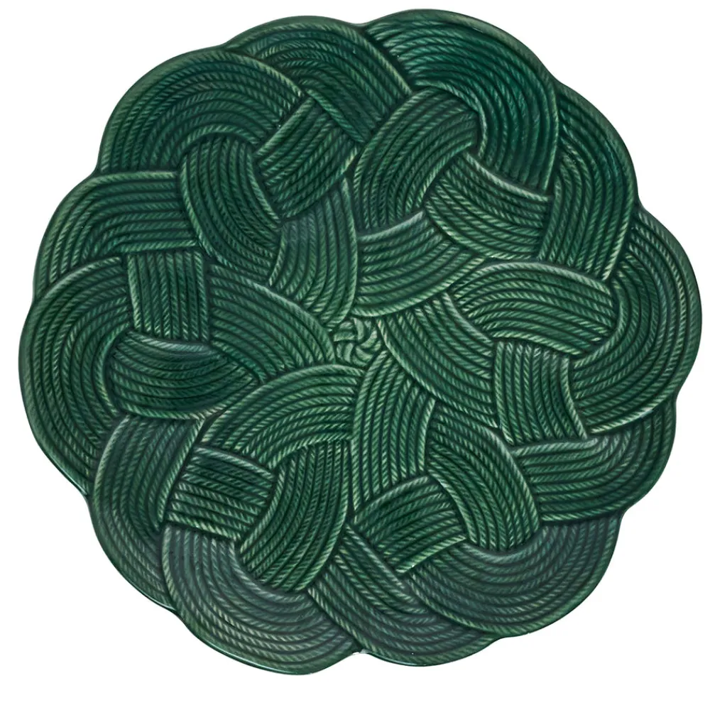 Juliska Dinnerware|Le Panier Mystic Knot Charger/Platter in Basil