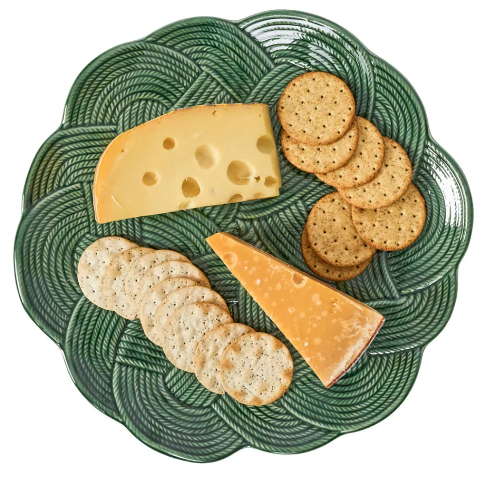 Juliska Dinnerware|Le Panier Mystic Knot Charger/Platter in Basil