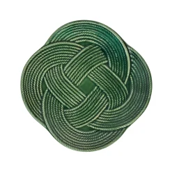 Juliska Dinnerware|Le Panier Mystic Knot Dessert/Salad Plate in Basil