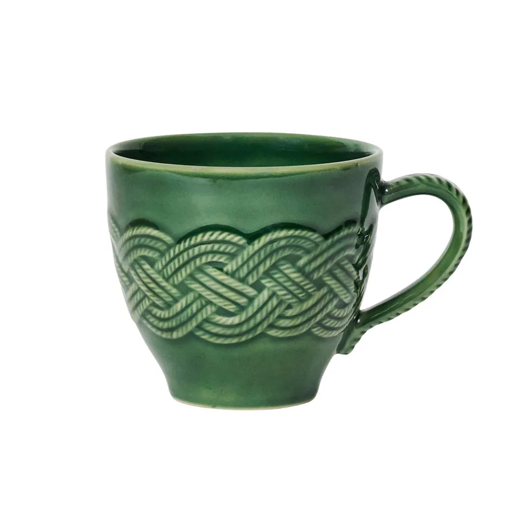 Juliska Dinnerware|Le Panier Mystic Knot Mug in Basil
