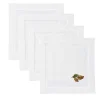 Henry Handwork Place Settings & Linens|Leaves & Acorns Cocktail Napkins, Set of 4