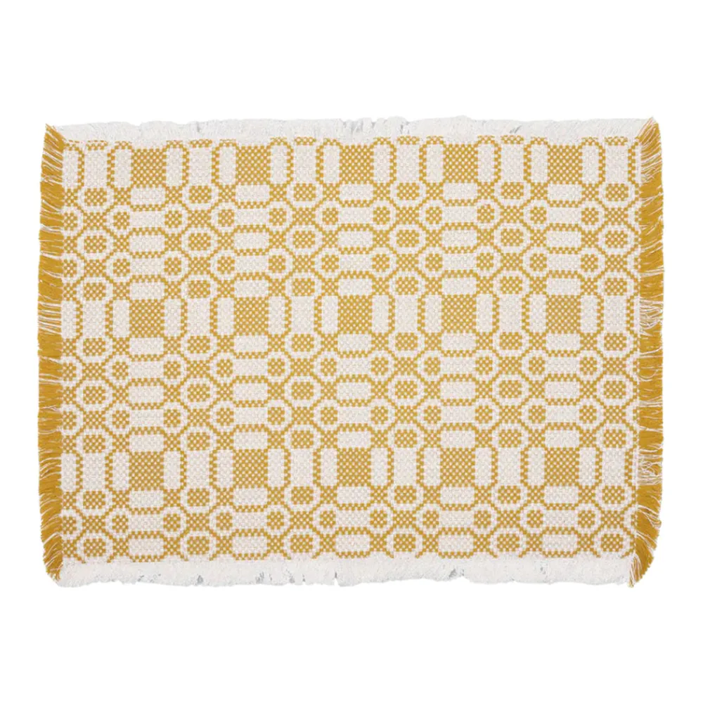 Cabana Place Settings & Linens|Lecce Placemat in Yellow