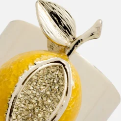 Joanna Buchanan Place Settings & Linens|Lemon Napkin Rings, Set of Two