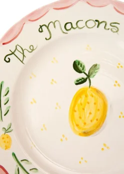Tricia Lowenfield Dinnerware|Lemon Plate, 10"