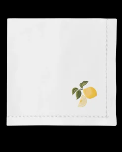 Henry Handwork Place Settings & Linens|Lemons Napkin