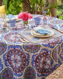 Cabana Place Settings & Linens|Leonora Tablecloth