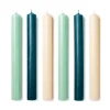Issy Granger Candles|Les Dinner Candles in Green