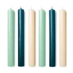 Issy Granger Candles|Les Dinner Candles in Green