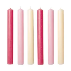 Issy Granger Candles|Les Dinner Candles in Pink