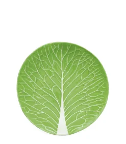 Tory Burch Dinnerware|Lettuce Ware Canapé Plate in Green, Set of 4