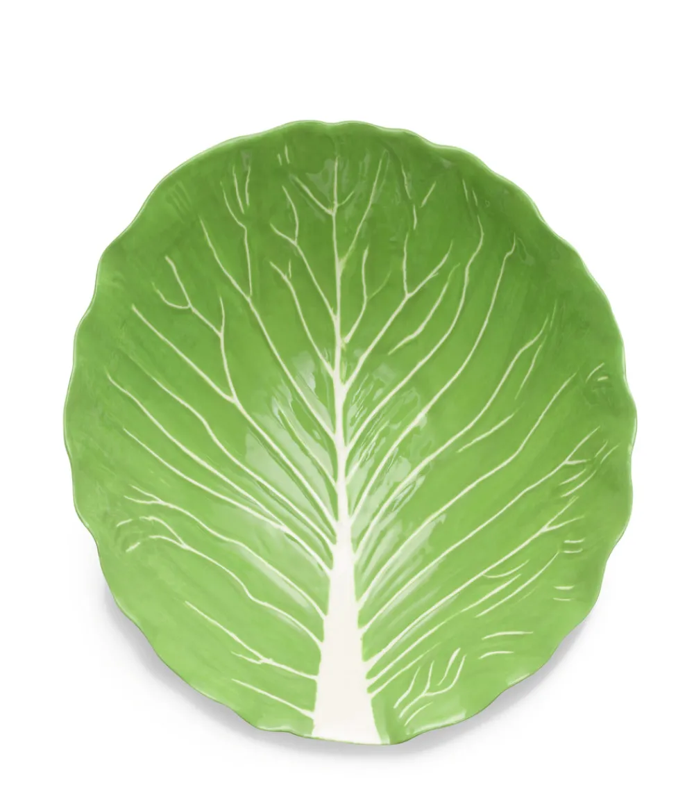 Tory Burch Dinnerware|Lettuce Ware Serving Bowl in Green
